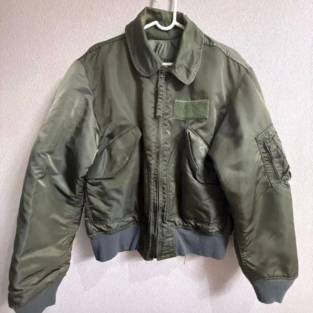 80s USA製 ALPHA CWU-45/P フライトジャケット MA-1