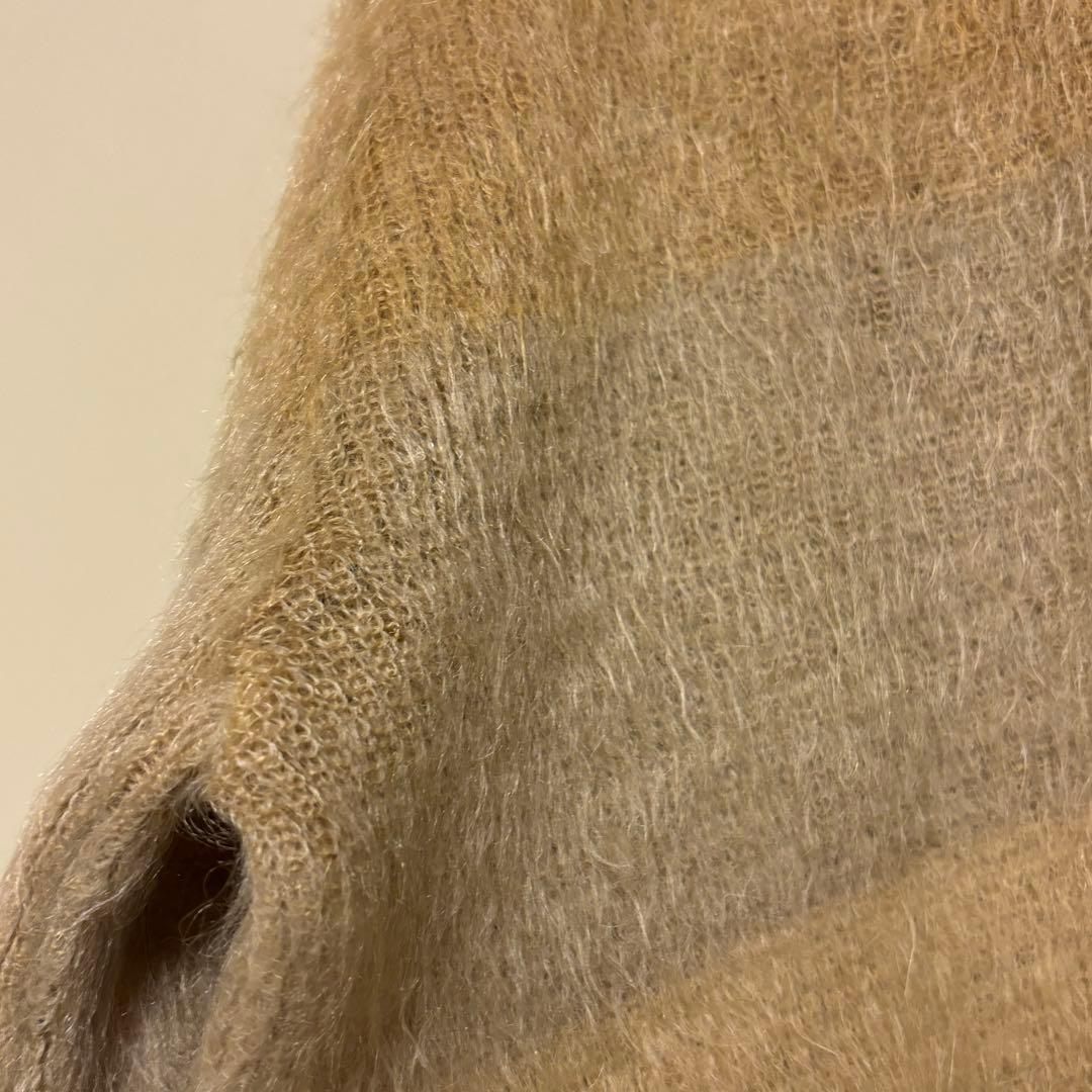 60s 70s モヘアカーディガンVAN HEUSEN