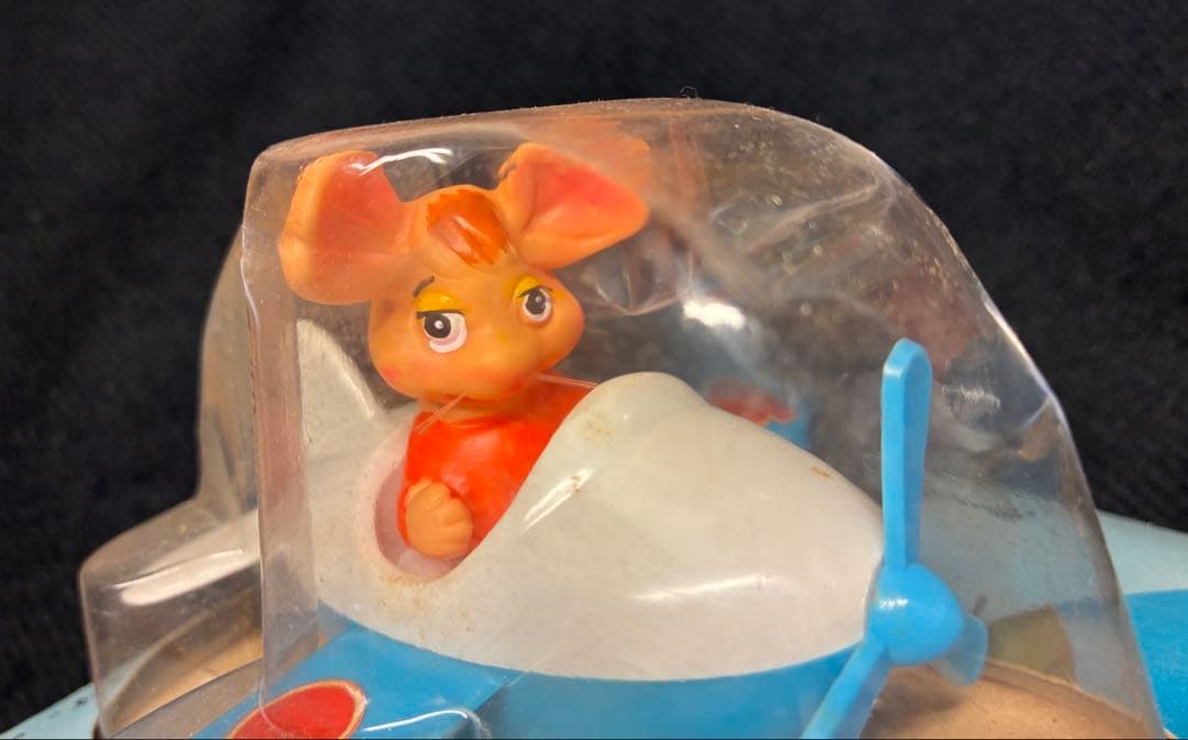 トッポジージョ 水上プレーン 青赤セット水中モーターシリーズ マブチ 昭和レトロ