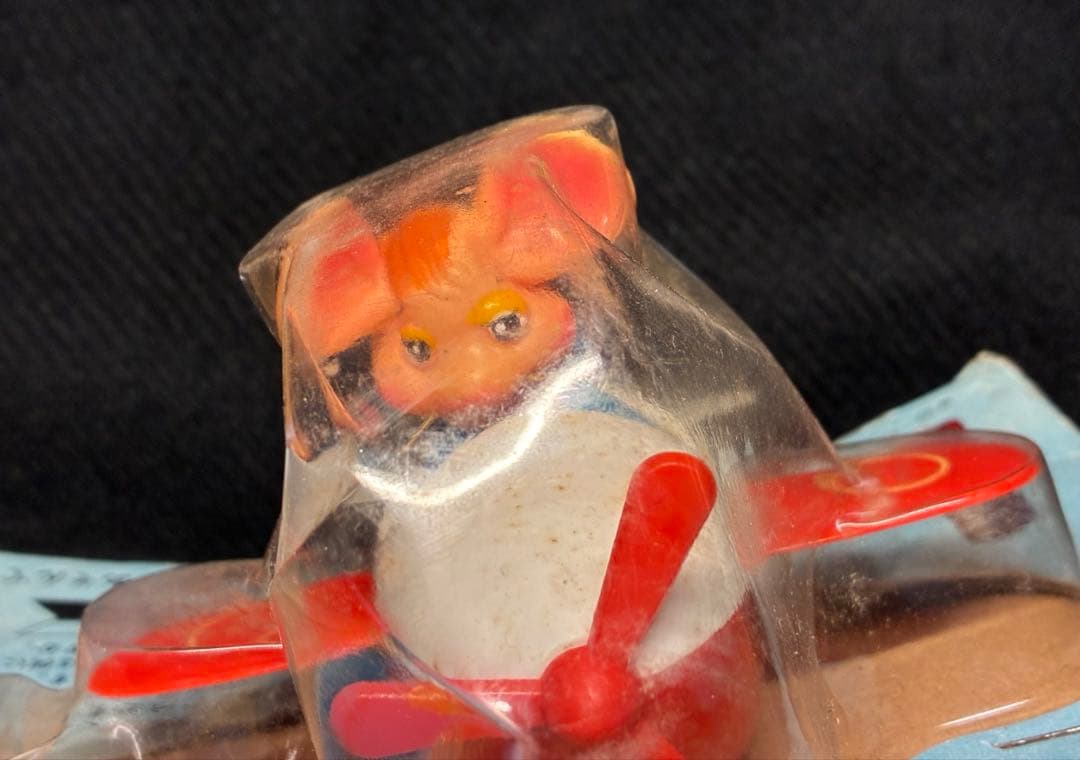 トッポジージョ 水上プレーン 青赤セット水中モーターシリーズ マブチ 昭和レトロ