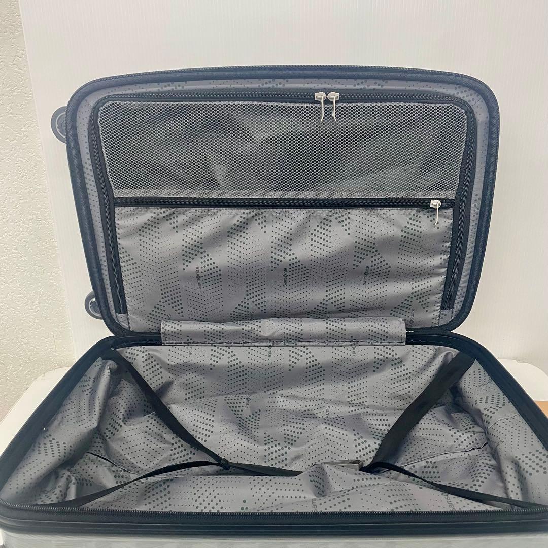 サムソナイト ジッププラス スーツケース 機内持ち込み シルバー