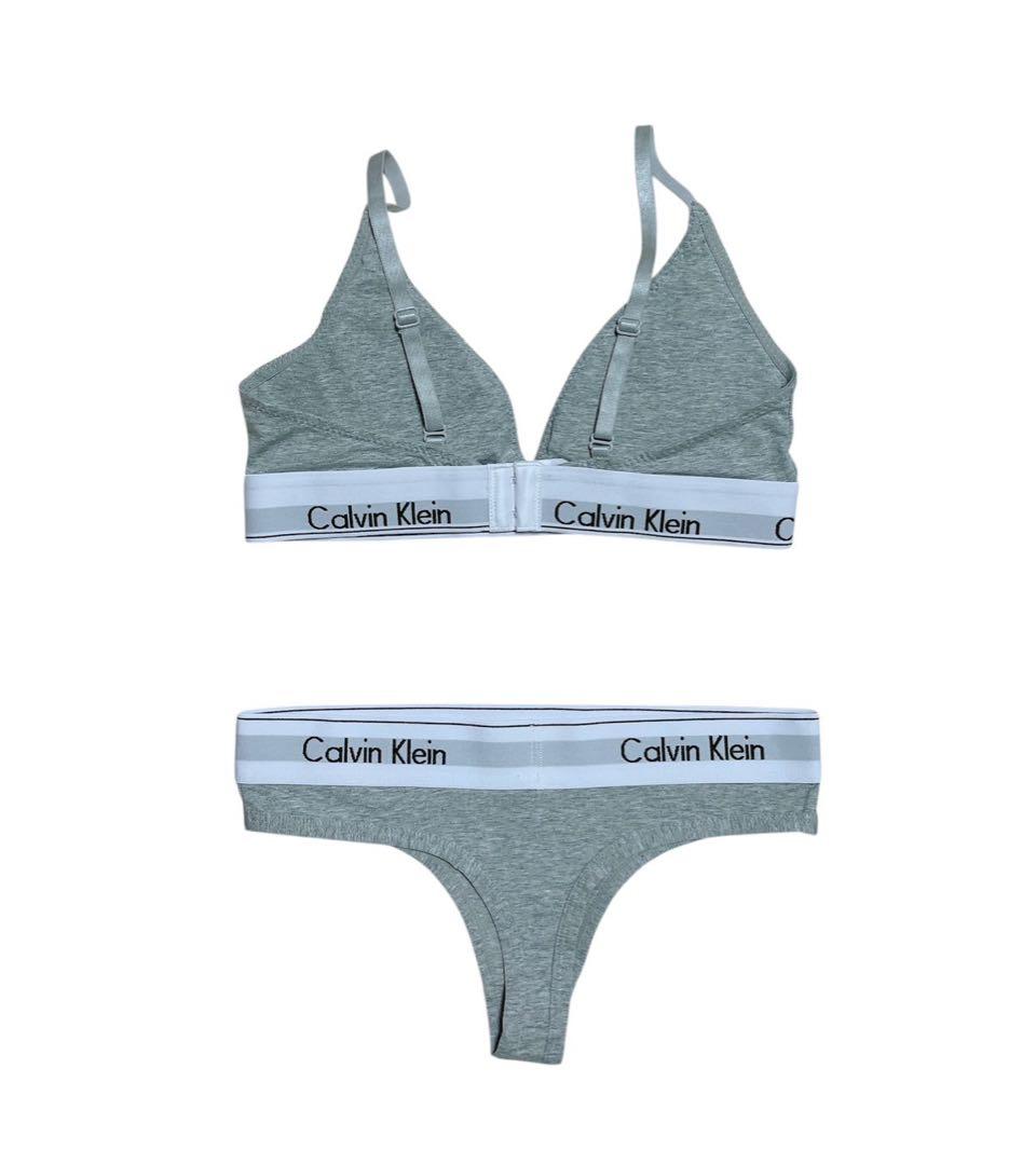 nn　カルバンクライン ブラ＆ショーツ M 黒2セット　グレー2セット