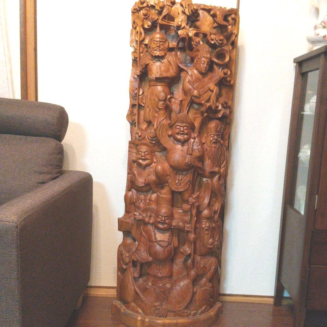 七福神木彫