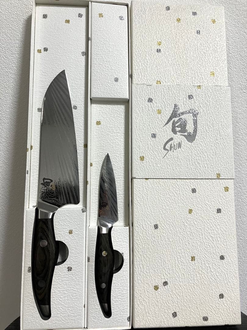 貝印　旬　Nagare 三徳包丁　175mm パーリング85㎜　2本セット