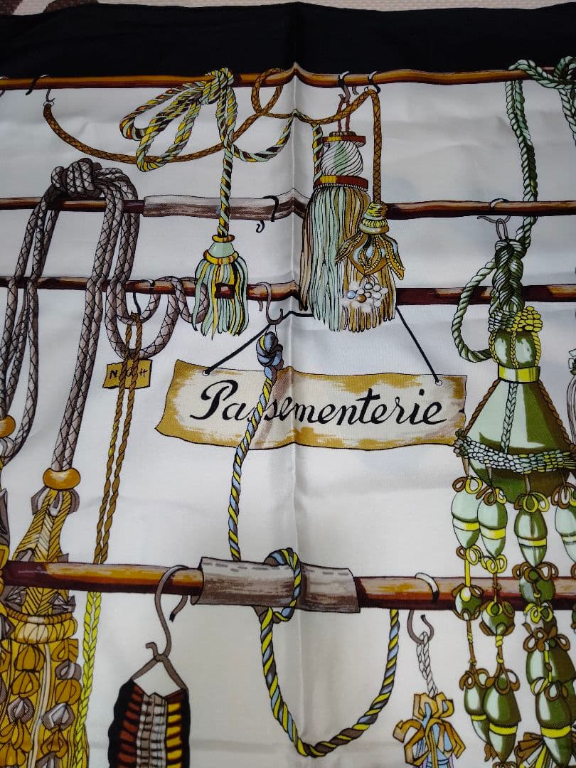 超美品 エルメス HERMES カレ90 PASEMENTERIE