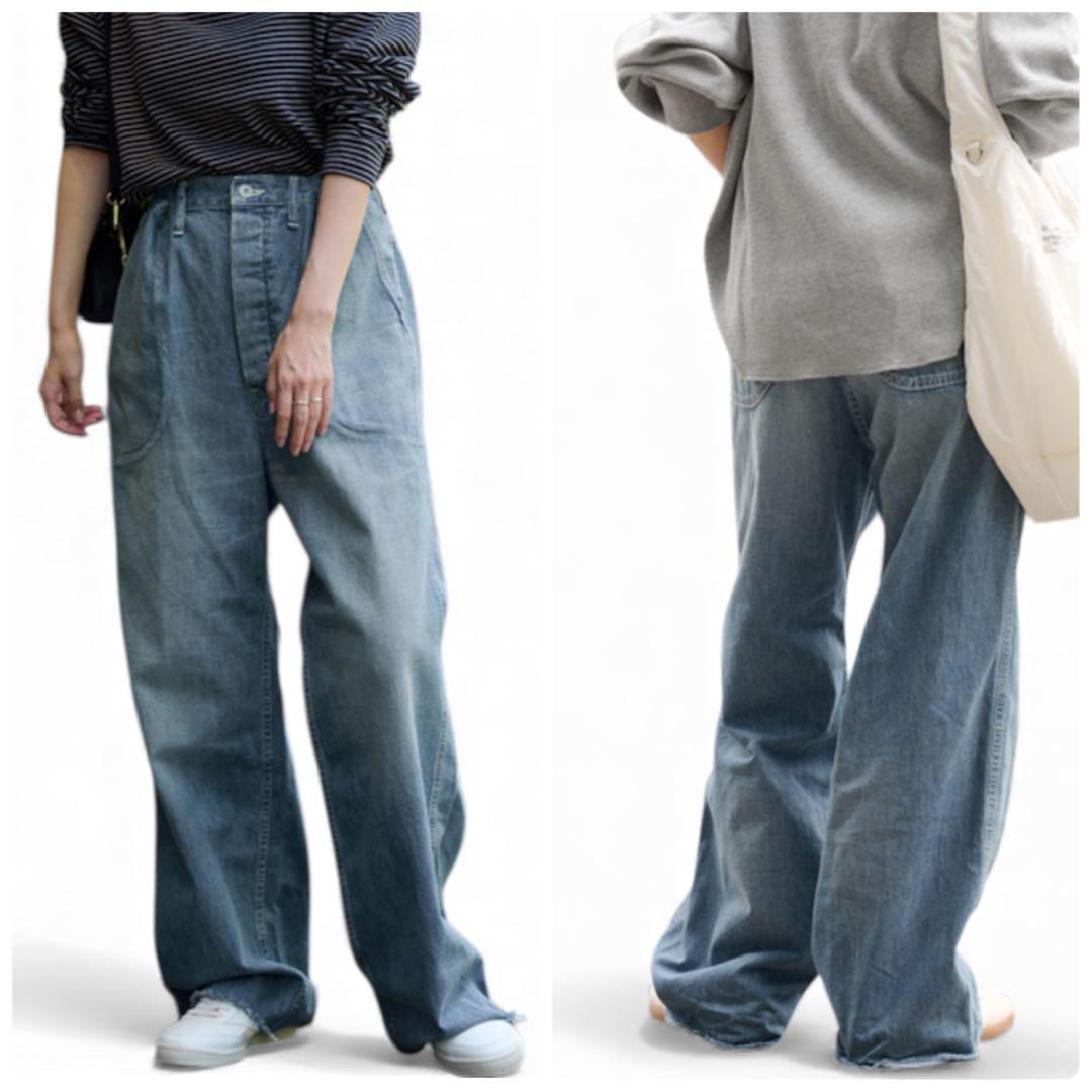 美品　2.4万円 フレームワーク トリプルコラボ ペインター デニム パンツ