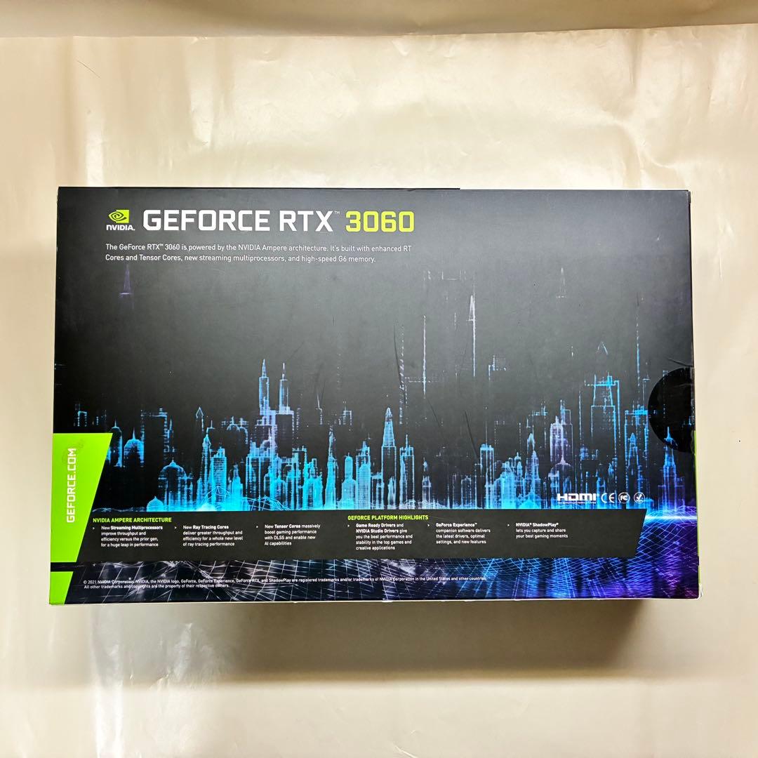 ぽ*ん様 GeForce RTX 3060 グラフィックボード GDDR6 12
