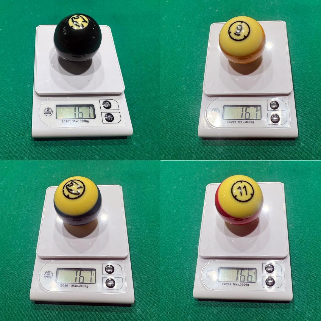 B*1様 Predator ARCOS II ビリヤードボール 15個セット