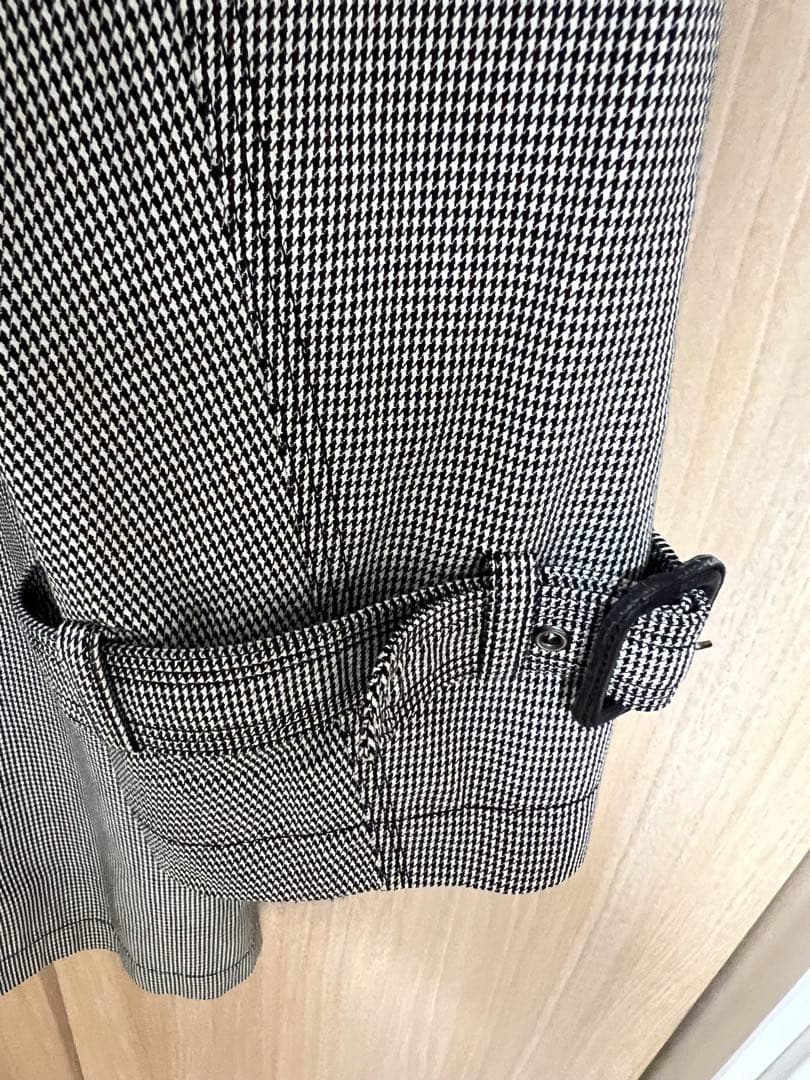 BURBERRY BLACK LABEL グレー トレンチコート Lサイズ