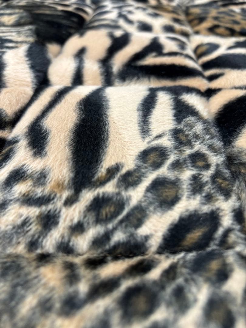 フランスベッド 豹柄(ヒョウ柄) ベッドマットレスM(日本製) 美品　送料込