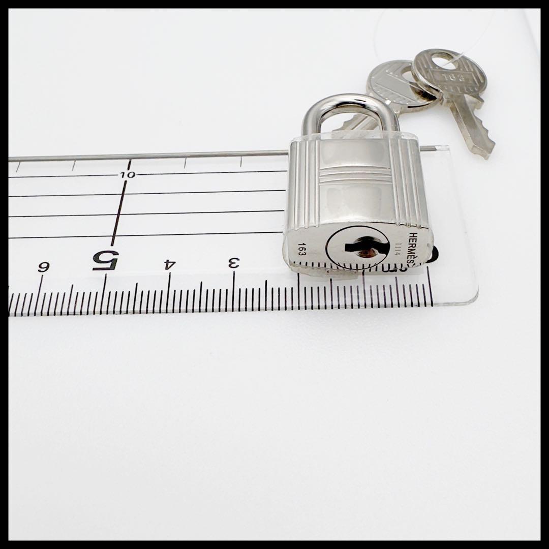 【正規品】美品　HERMES 南京錠 2鍵付き モデル163