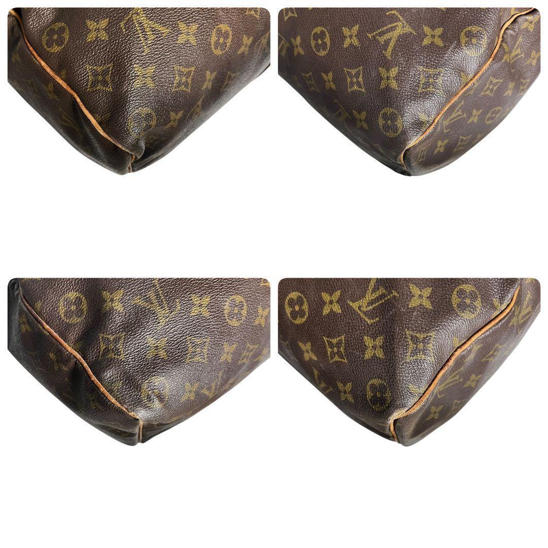 鑑定済　ルイヴィトン　キーポル50　モノグラム　ボストンバッグ　旅行用バッグ　茶