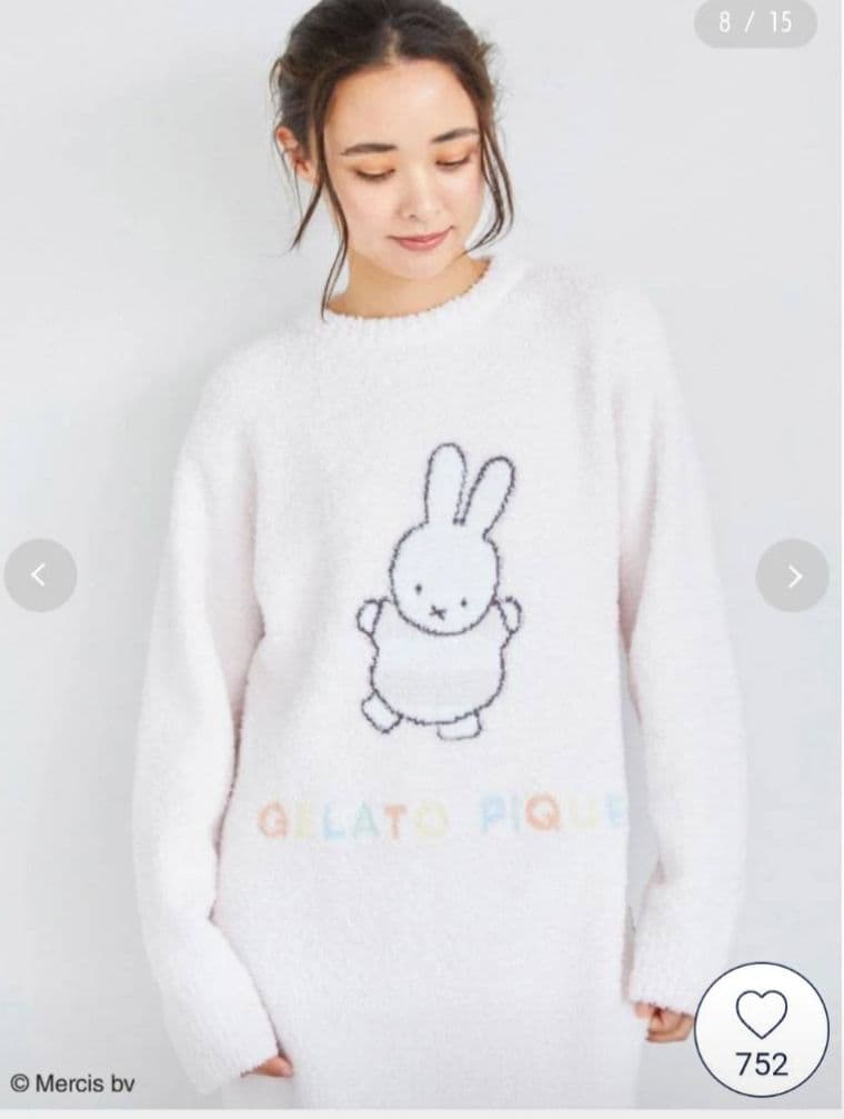 ジェラートピケ ミッフィー ワンピース 完売品
