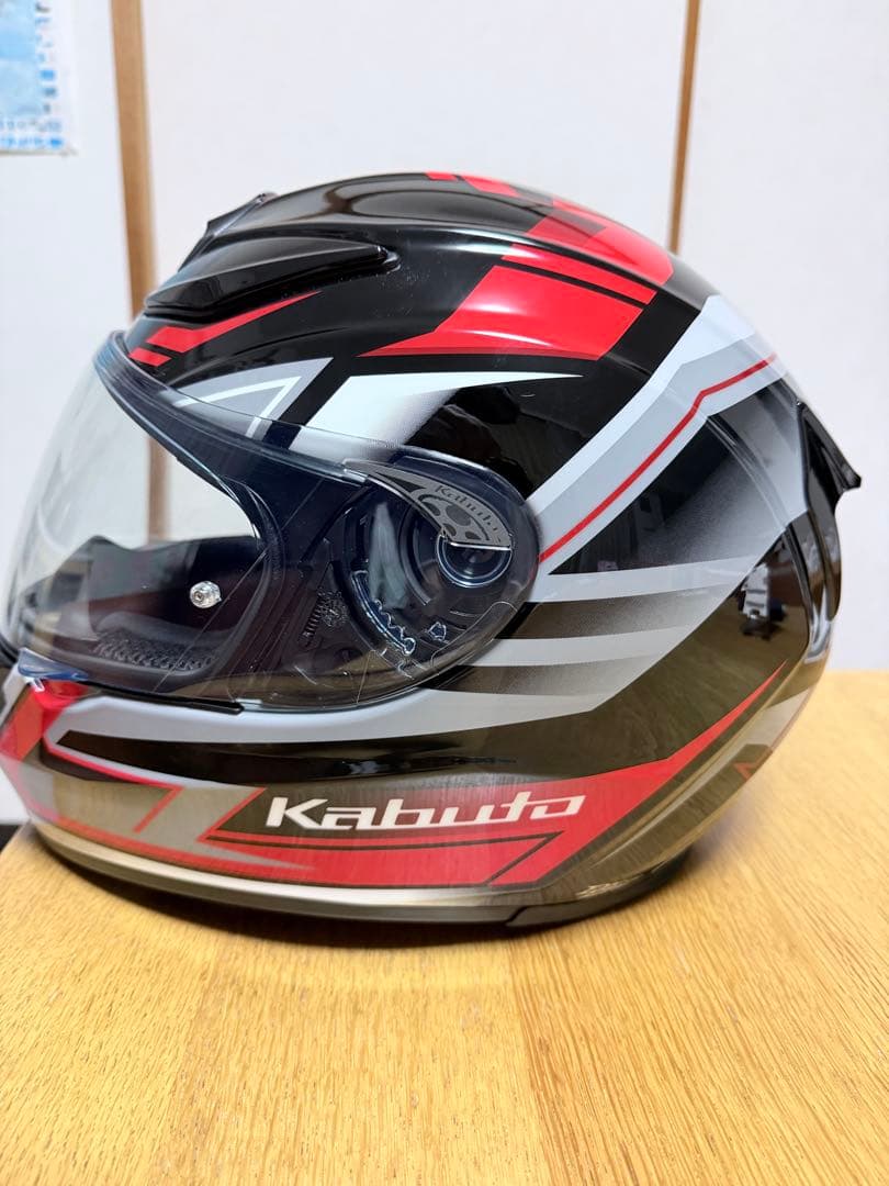 新*月様 OGK SHUMA TREAD BK/RED フルフェイスヘルメット