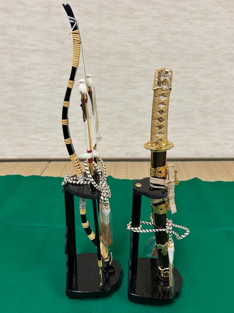 五月人形 8号 彫金 大翔 若草 松月作 特撰 古代鎖太刀 藤栄作 鎧 兜