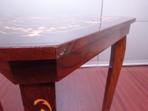 イタリア 象嵌 サイドテーブル コーヒーテーブル