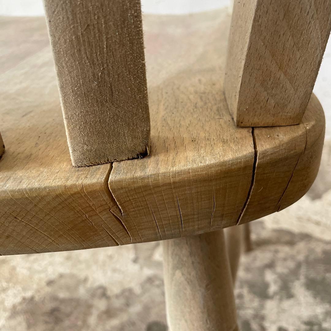 ビンテージ ハイバックアームチェア カフェ アームチェア 剥離