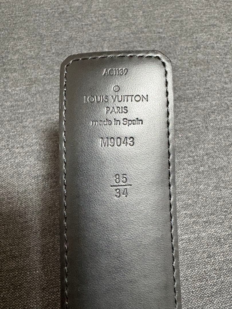 ヤヒ　ルイヴィトン ベルト モノグラム・エクリプス サンチュールLV