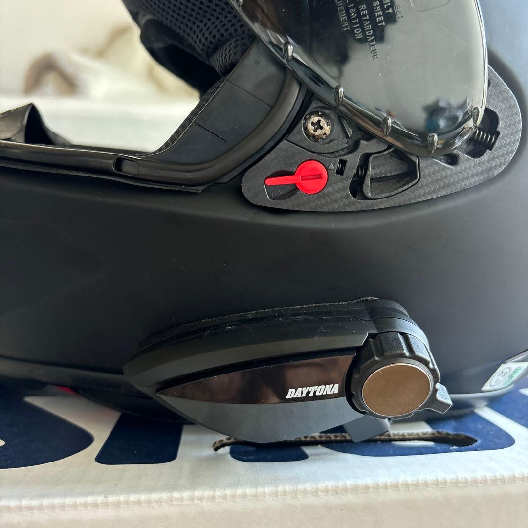 SHOEI フルフェイスヘルメット マットブラックM デイトナ付