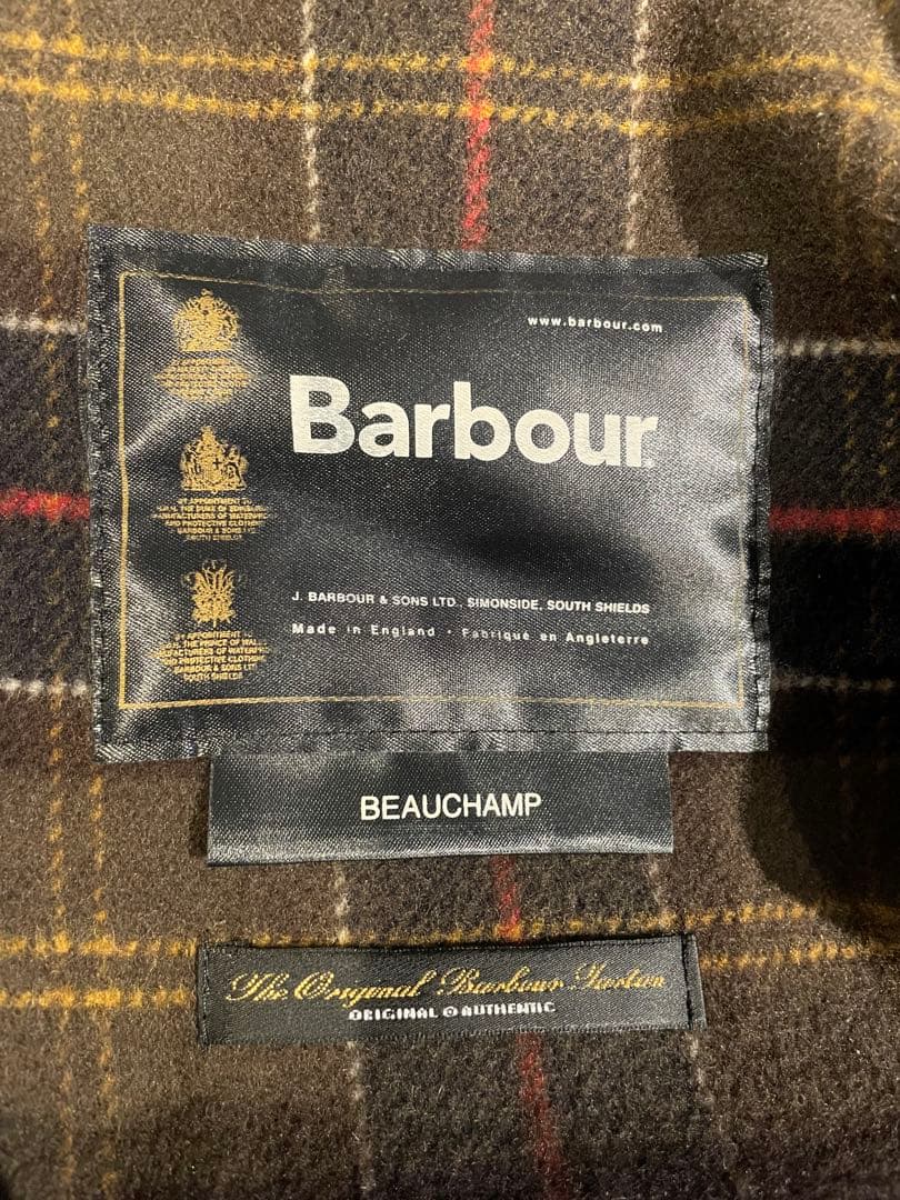 【レアモデル 美品】バブアーbarbour ビューチャンプbeauchmp XL