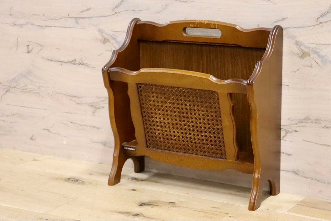 GMIK40○karimoku / カリモク コロニアル マガジンラック スリ