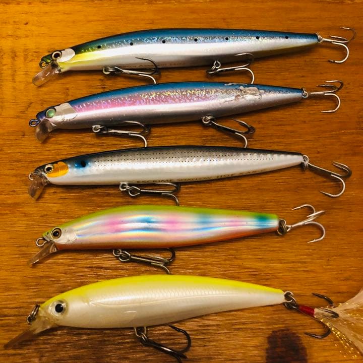 シマノ シーバスミノー5本セット サイレントアサシン