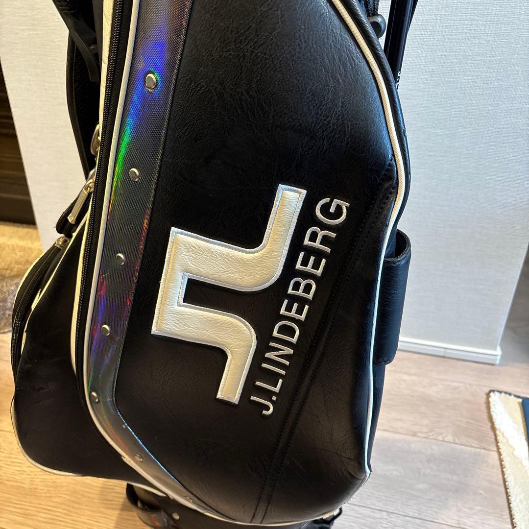 J.Lindeberg キャディバッグ ブラック/クラブ11本セット