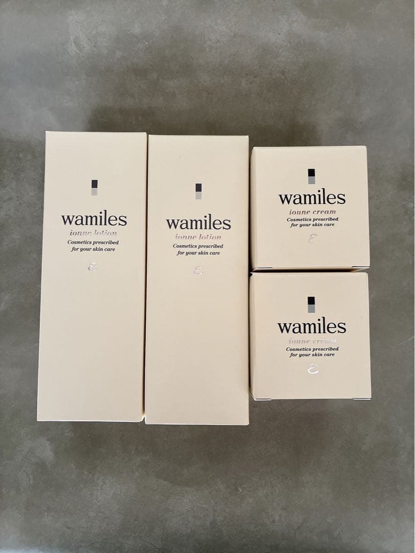 ワミレス　イオーヌクリーム2個　イオンヌローション2個　新品未使用品