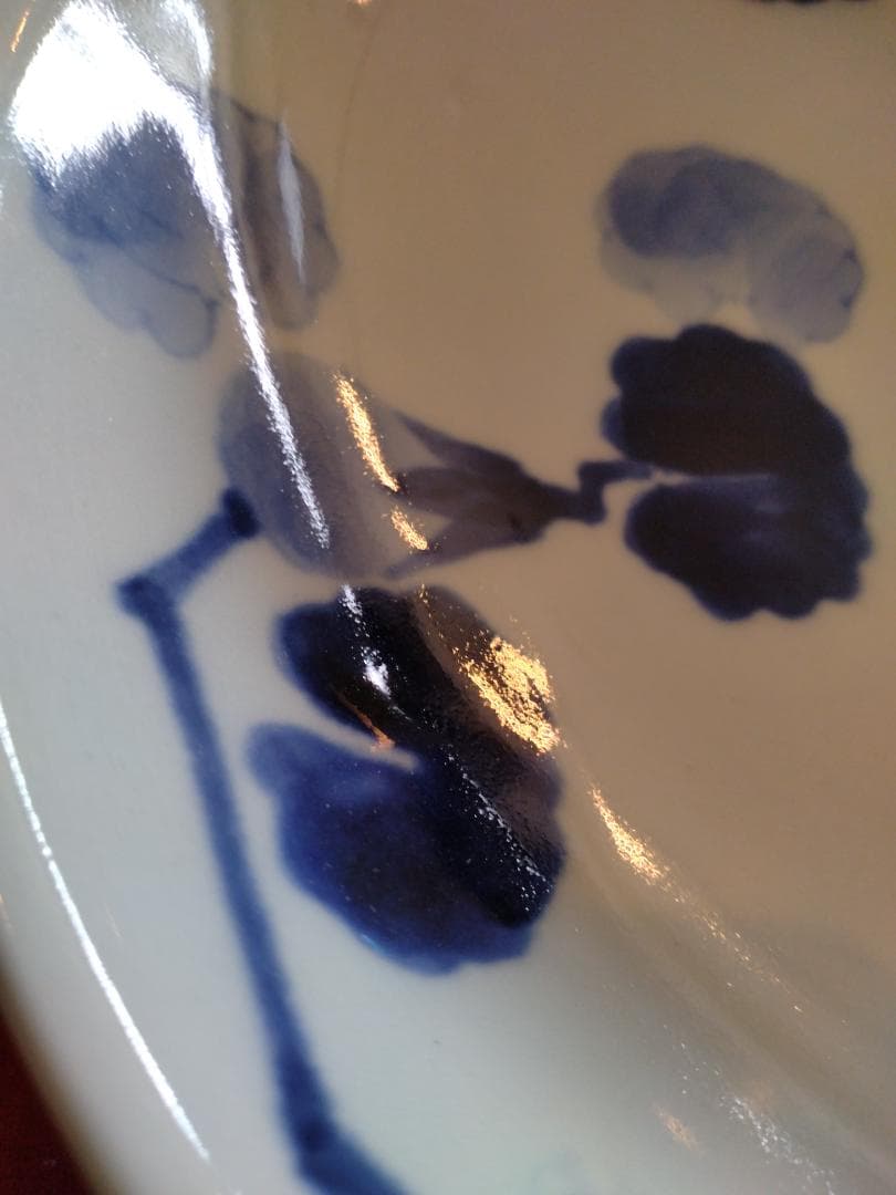 有田山口洋一工房手描き茄子絵盛鉢