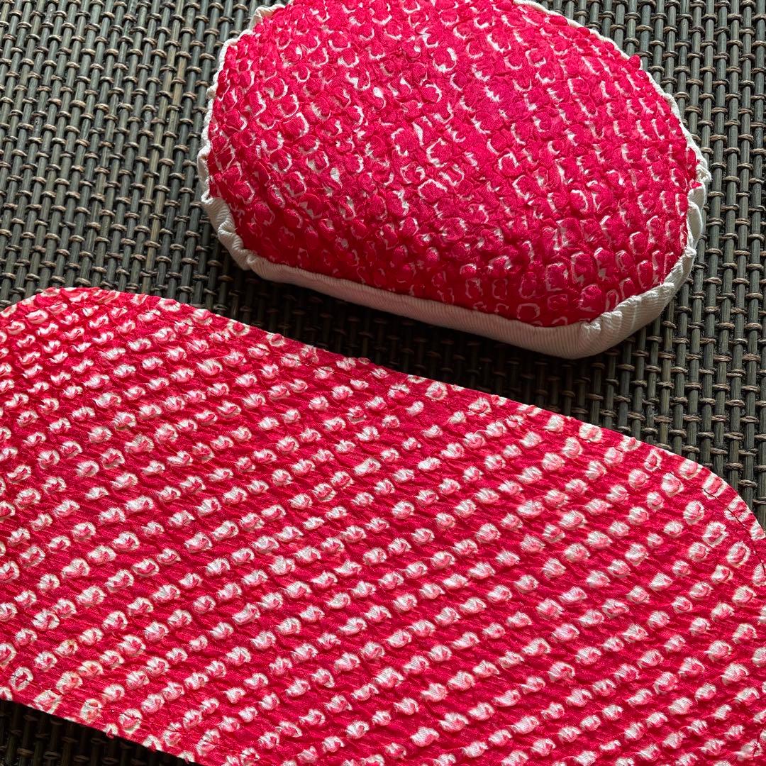 七五三　着物　長襦袢　袋帯　7才　女の子　クリーニング済み