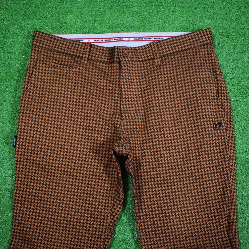 マスターバニーエディション ゴルフパンツ【千鳥格子/6】中古！