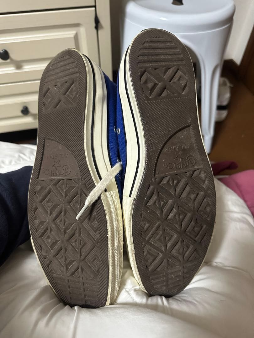 コンバースct70 チャックテイラー ブルー　27.5センチ