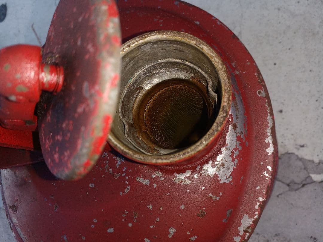 ビンテージ　オイル缶　キャンプ　アウトドア　ガソリン缶　携行缶　アメリカ製