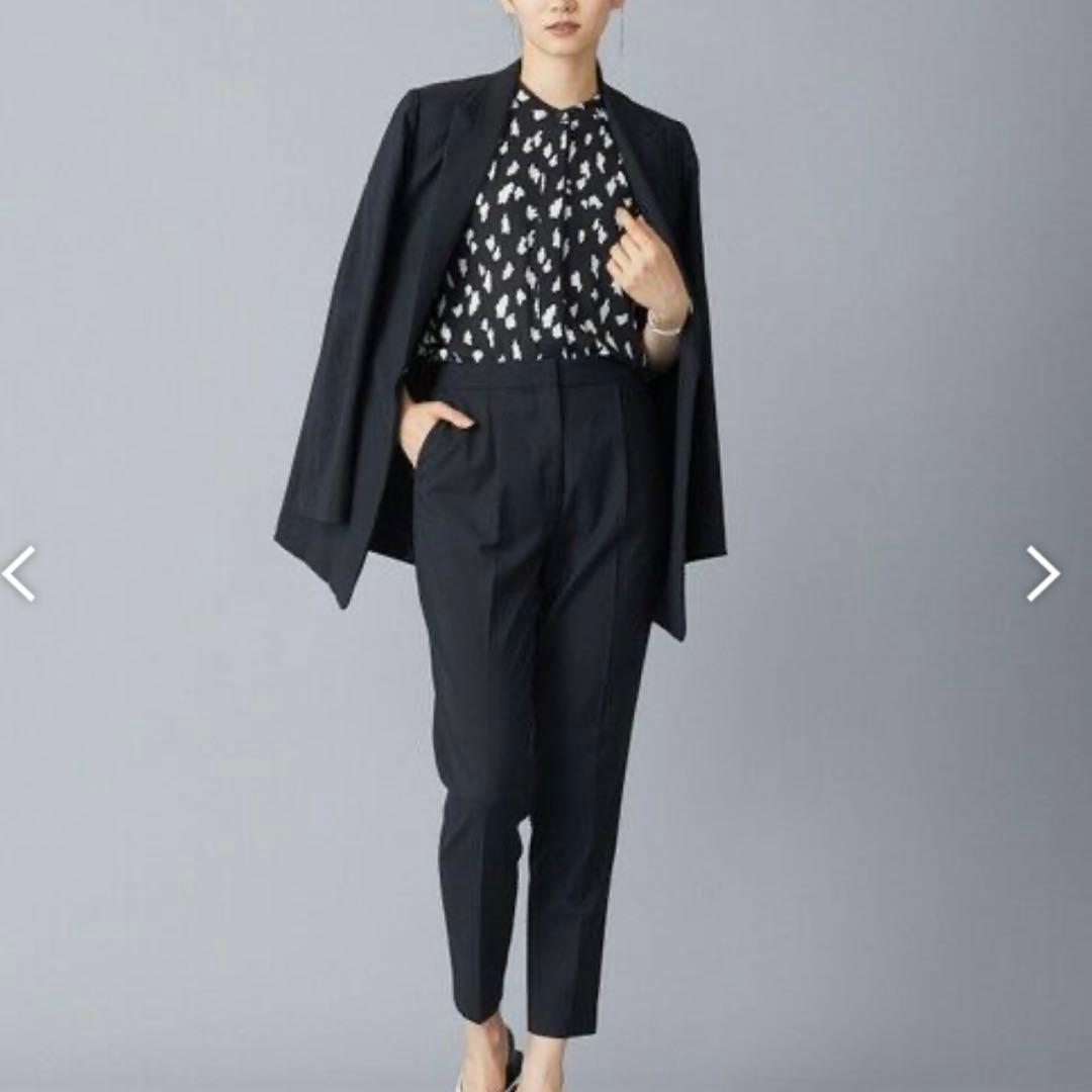 iCB Back Satin Amunzen バンドカラーブラウス UVケア