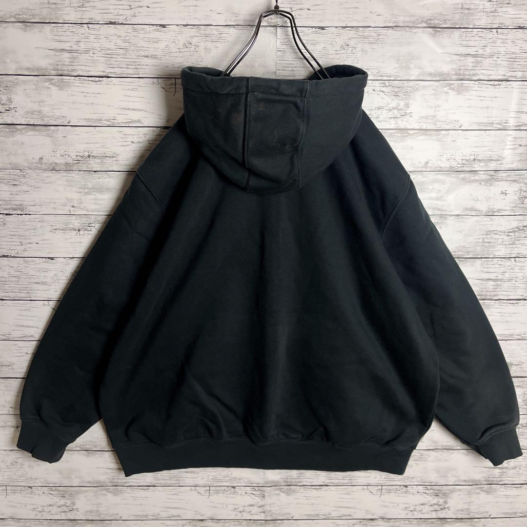 Carhartt◎XXXXL 超ビッグサイズ フルジップ パーカー D282