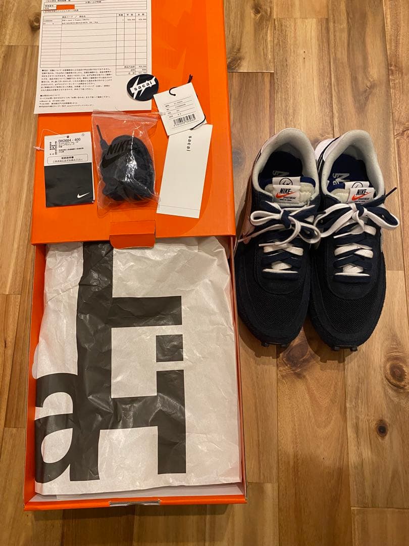 国内正規品サカイ　NIKE Fragment LDワッフル　ネイビー　26cm