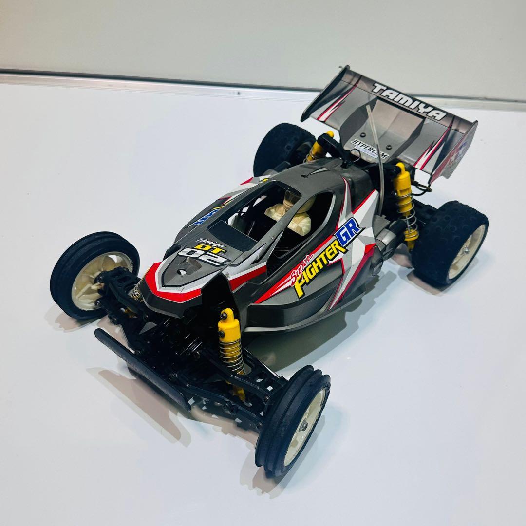 ガ*ム様 TAMIYA 電動RCカー XB スーパーファイターGR DT02シャ