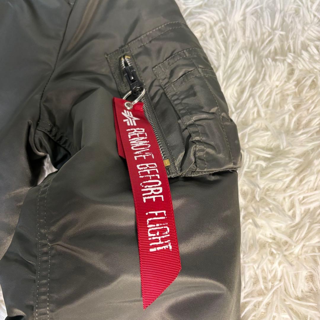 ALPHA アルファインダストリーズ　MA-1 フライトジャケット　リバーシブル