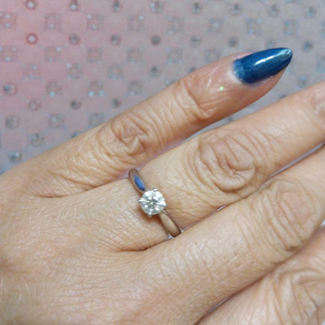 ご成約♥️プラチナダイヤモンドリング Dカラー PT900 ダイヤ0.316