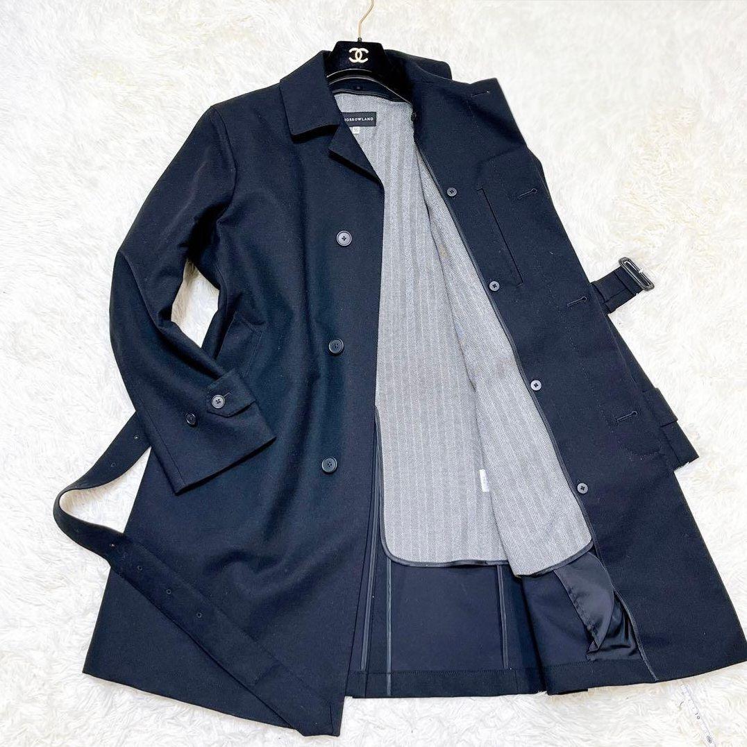tomorrowland トレンチコート　ライナー付　ウール　カシミヤ