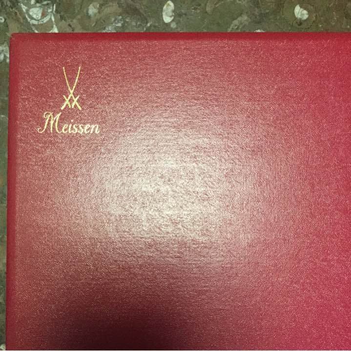 マイセンブルーオニオン オーバルプラター 35×26cm