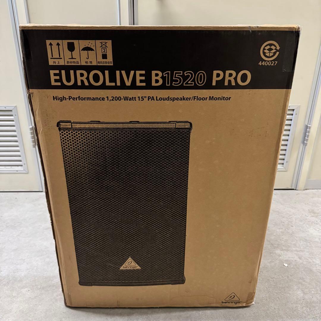 新品未開封！BEHRINGER B1520 PRO EUROLIVE PRO