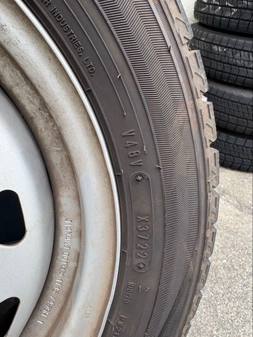 DUNLOP WINTER MAXX WM02 155/65R14 4本セット