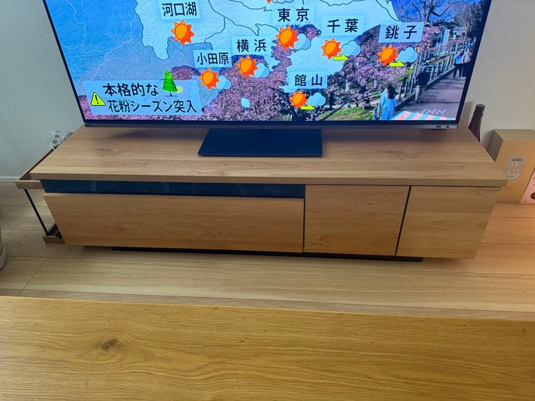 美品✨140㎝木製テレビ台