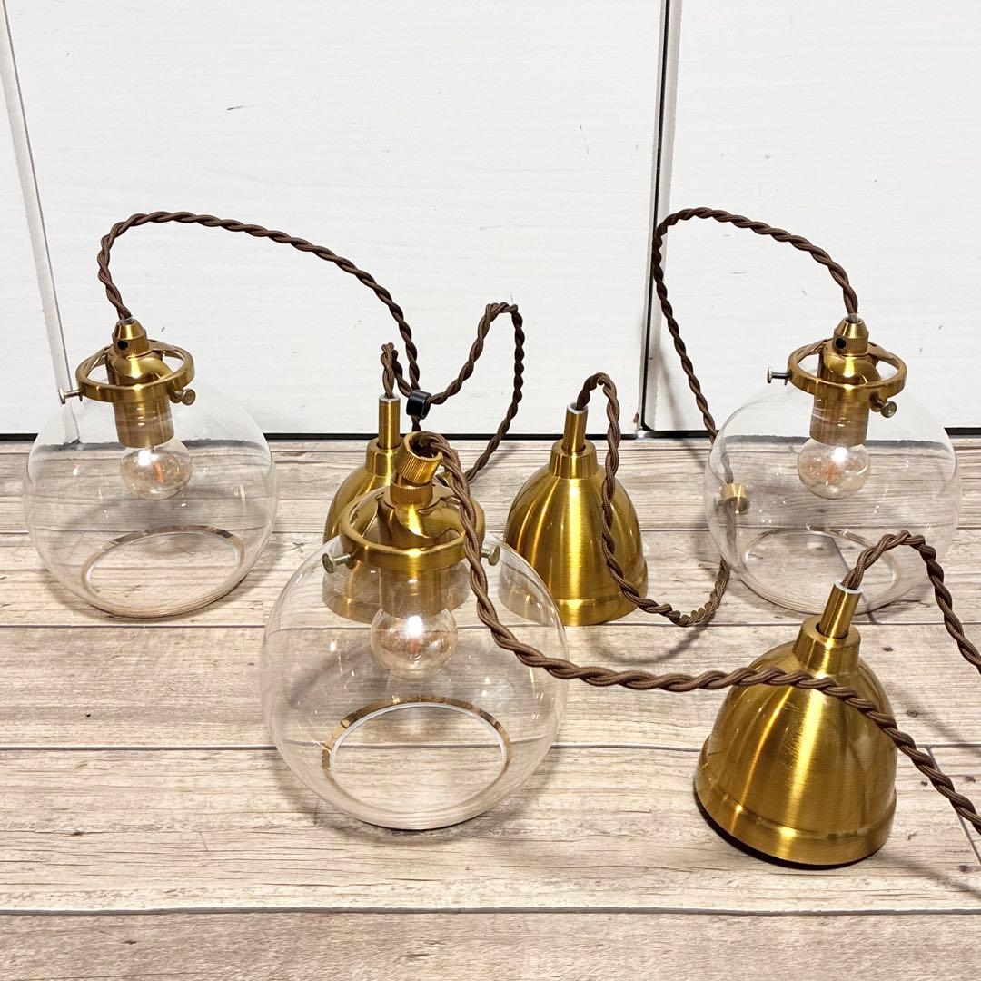 【美品】Pommery ポメリー インターフォルム ペンダントライト 3個