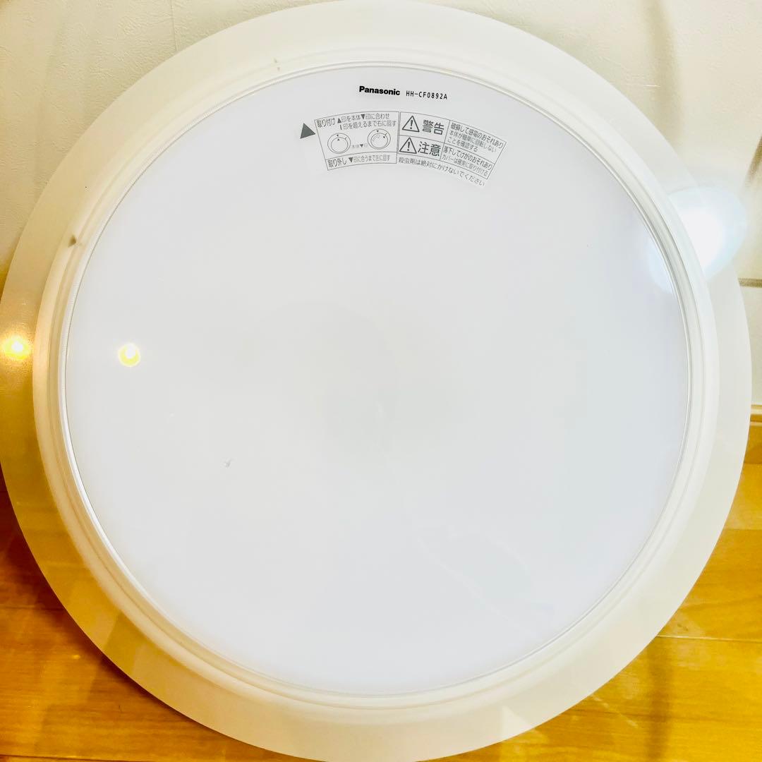 【極美品①】Panasonic LEDシーリングライト 8畳 リモコン付