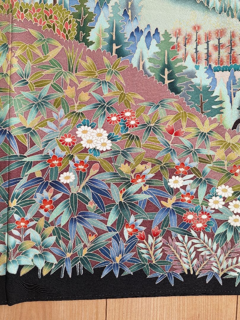 着物リメイクワンピース3701