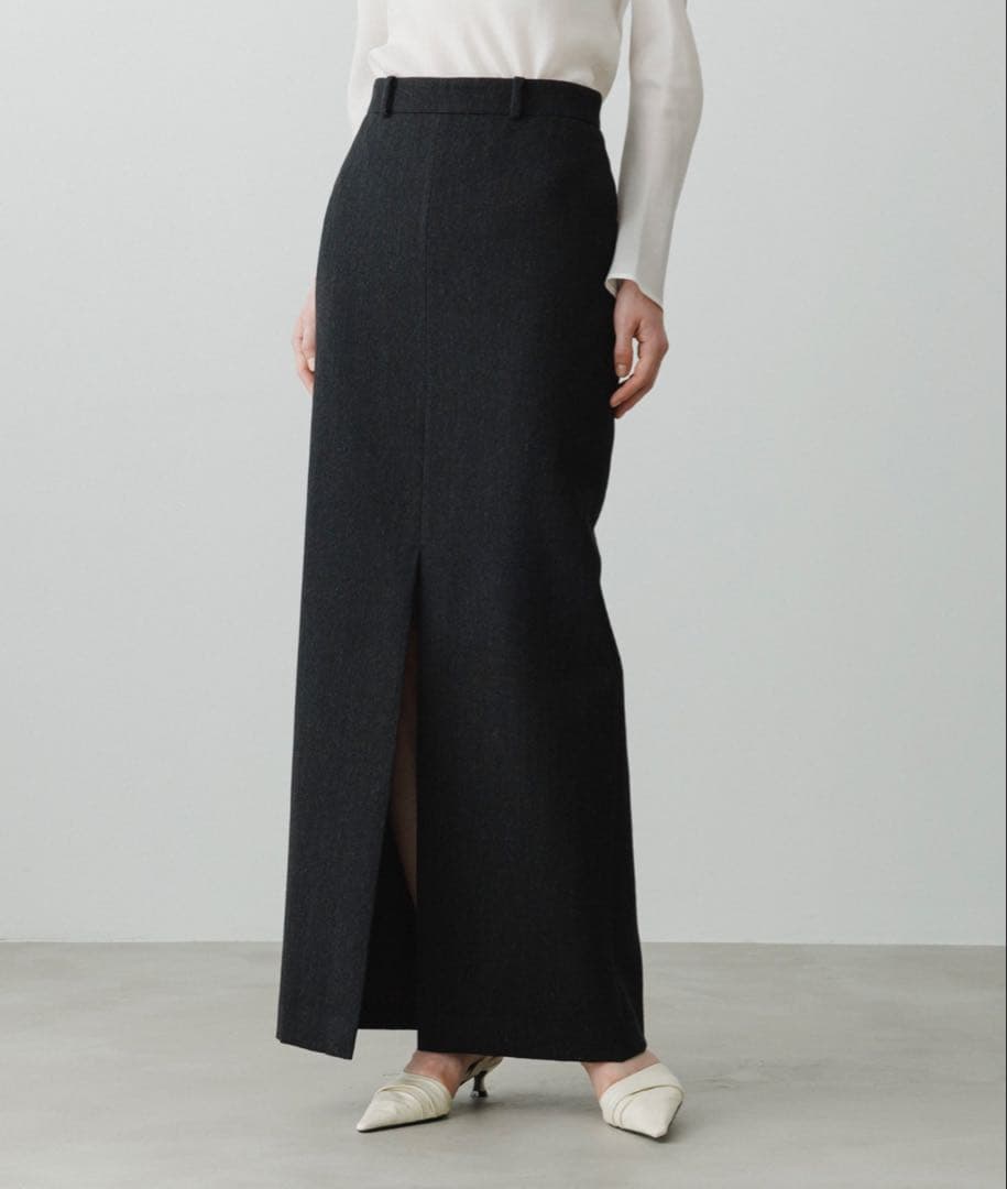 【EMOELLE】Iラインロングスカート　ADAM ET ROPE'