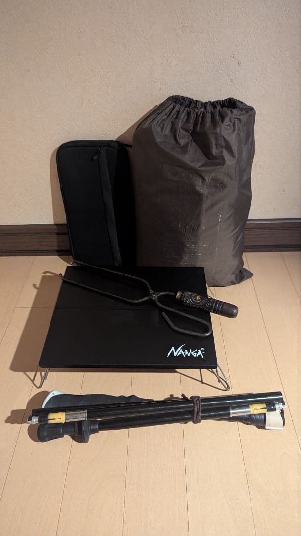 ソロキャンプ道具　ブッシュクラフトスタイル