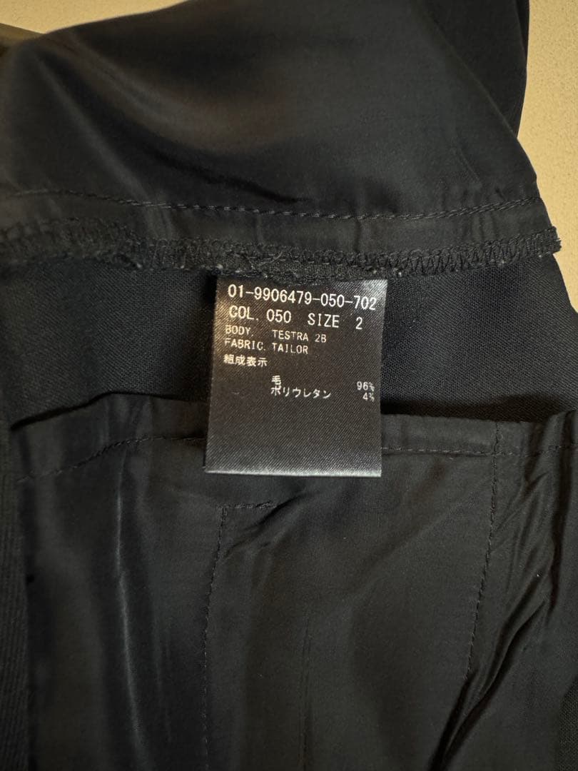 【Theory】セオリー スーツ セットアップ ブラック